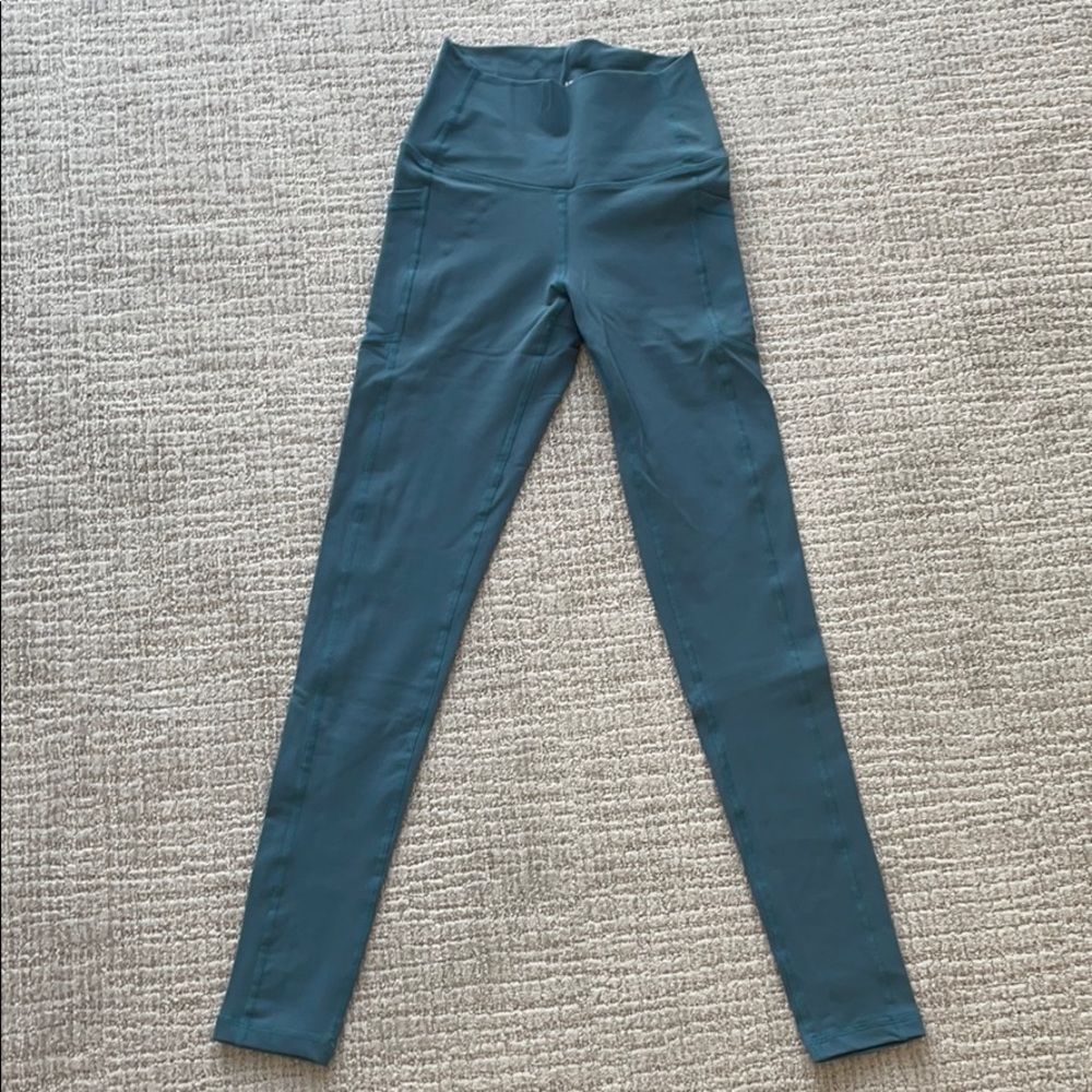 Buff Bunny Luna Algean Blue Leggings XS - like new